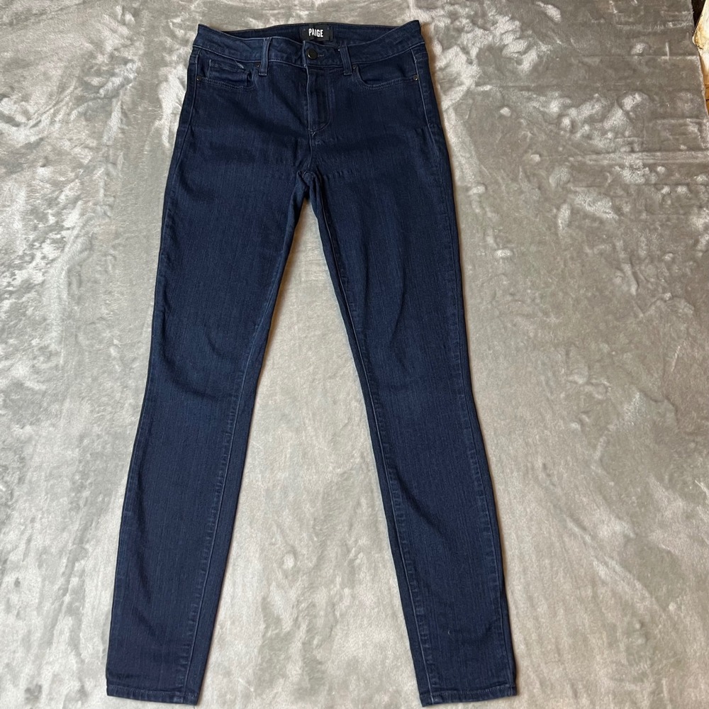 PAIGE Verdugo Ultra Skinny Dark Wash Jeans Women Size 28